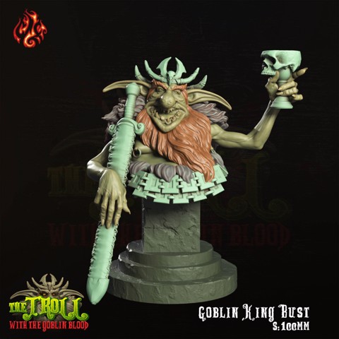 Image of Zunabar the Goblin King, Bust Version