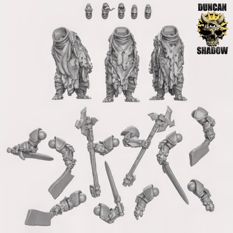 Image of Chaos Brutes Multipart Kit (pre supported) (L)