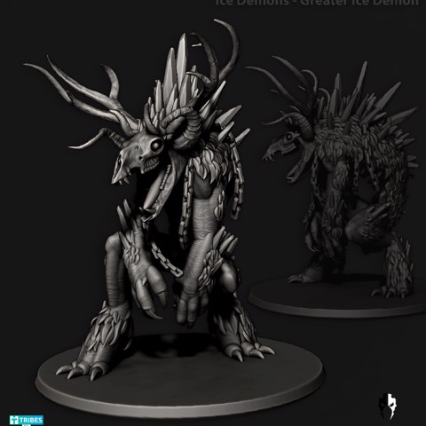 Image of Ice Demons - Greater Ice Demon