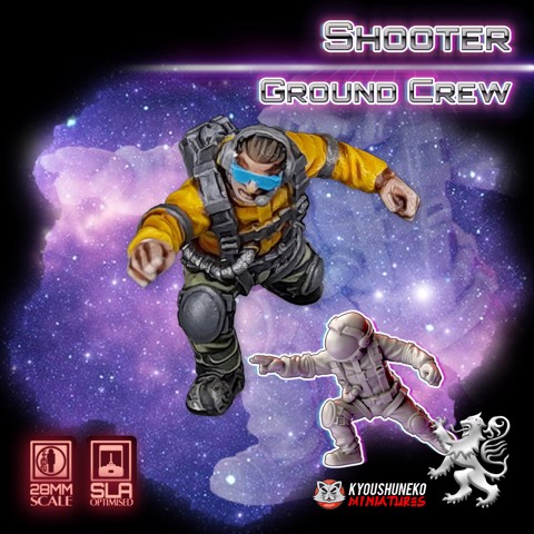 Image of 28mm Ground Crew - Shooter