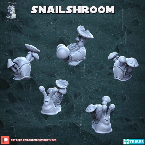 Image of Snailshrooms (pre-supported)