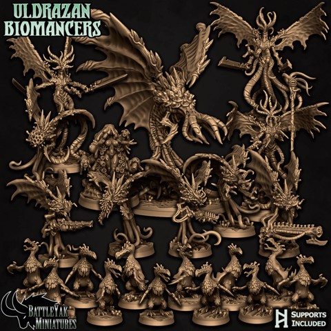 Image of Uldrazan Biomancers Character Pack