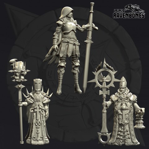 Image of Lady of War and Priests