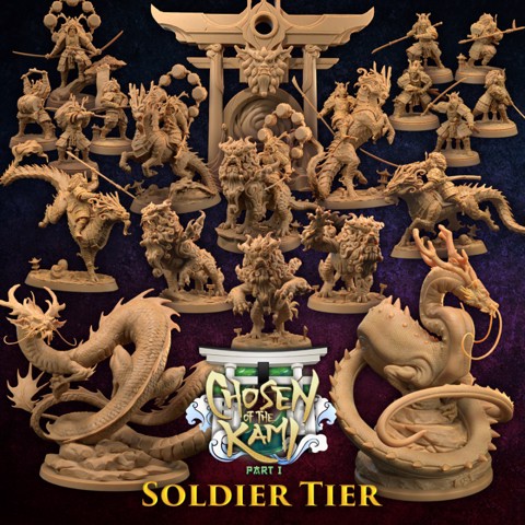 Image of Chosen of The Kami Pt. 1 Army | Soldier Tier | PRESUPPORTED