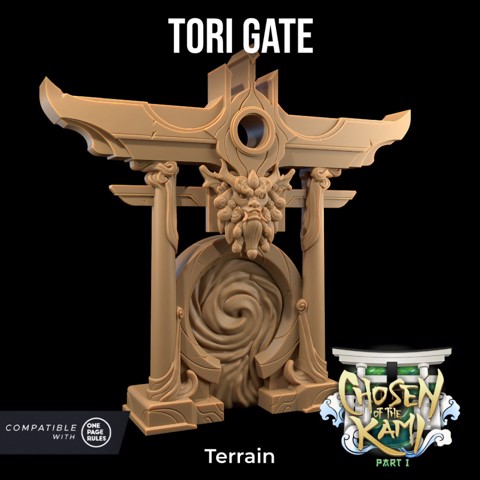 Image of Tori Gate | PRESUPPORTED | Chosen of The Kami Pt. 1