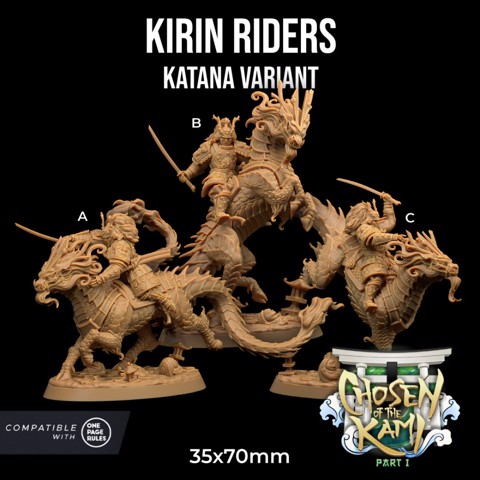 Image of Kirin Riders | PRESUPPORTED | Chosen of The Kami Pt. 1