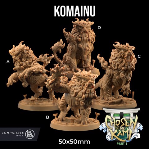 Image of Komainu | PRESUPPORTED | Chosen of The Kami Pt. 1