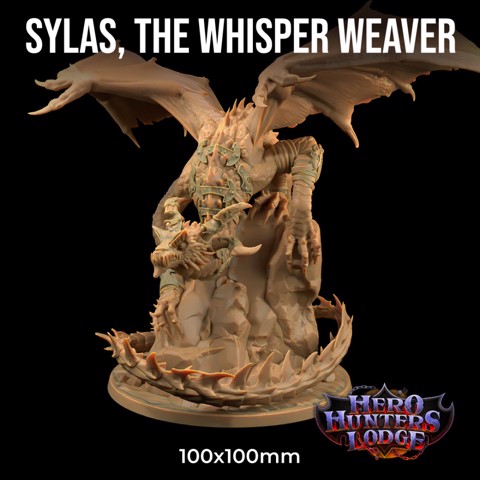 Image of Sylas, Weaver of Whispers  | PRESUPPORTED | Hero Hunters Lodge