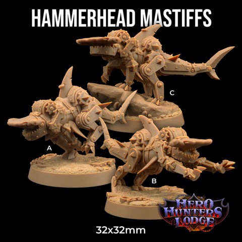 Image of Hammerhead Mastiffs | PRESUPPORTED | Hero Hunters Lodge