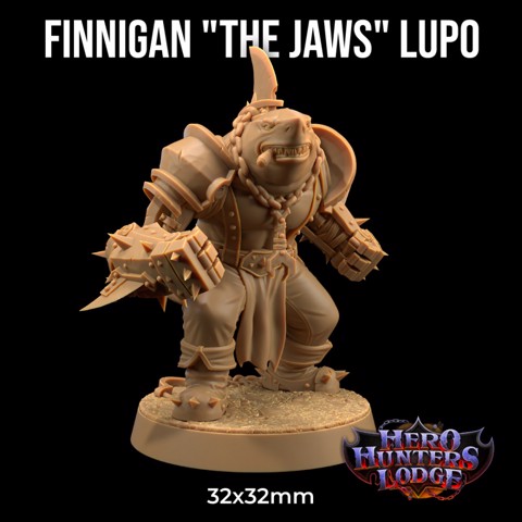 Image of Finnigan "The Jaws" Lupo | PRESUPPORTED | Hero Hunters Lodge