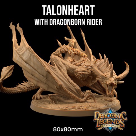 Image of Talonheart | PRESUPPORTED | Draconic Legends Hero's and Tyrants