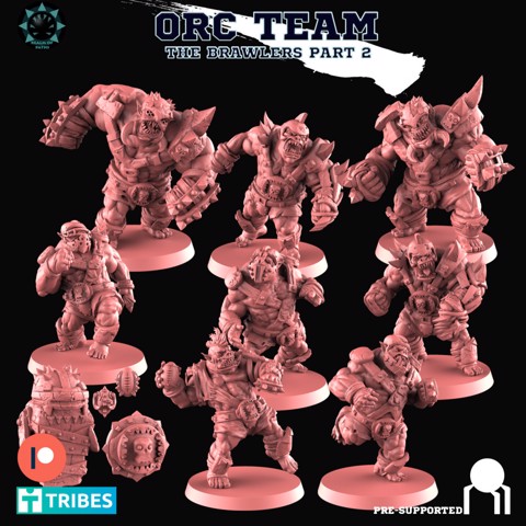 Image of Orc Team Part2 - The Brawlers - Fantasy Football