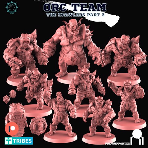 Image of Orc Team Part1 - The Brawlers - Fantasy Football