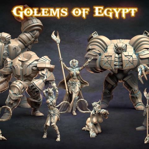 Image of RCC April 2022 Golems of Egypt