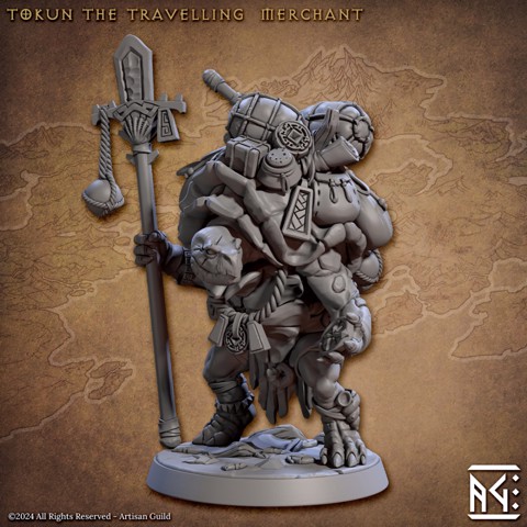 Image of Tokun – The Travelling Merchant (Jadeshell Turtlekin)