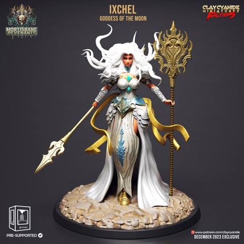 Image of Ixchel, goddess of the Moon
