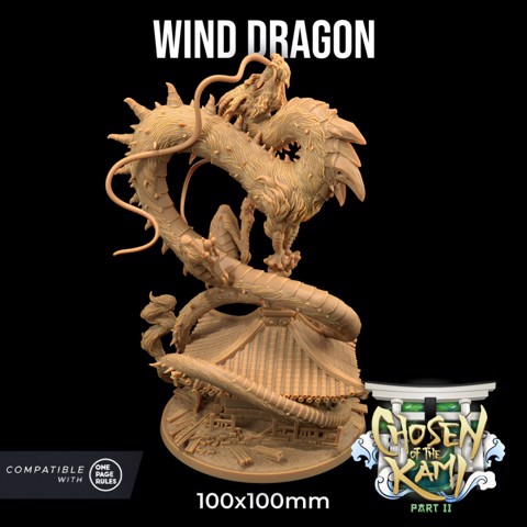Image of Wind Dragon| PRESUPPORTED | Chosen of the Kami Pt. II