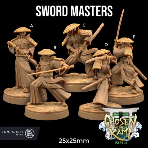Image of Sword Masters| PRESUPPORTED | Chosen of the Kami Pt. II