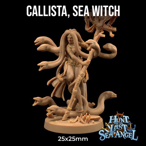 Image of Callista, Sea Witch | PRESUPPORTED | Hunt for The Last Sea Angel