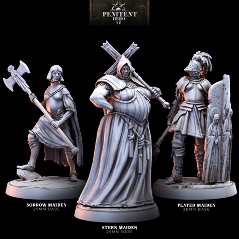 Image of Maidens of the Church: Penitent Heroes Collection