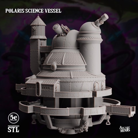 Image of Airship - Polaris Science Vessel
