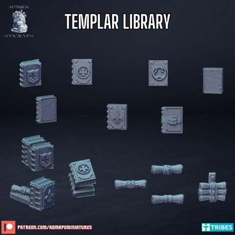 Image of Templar Library (Pre-supported)