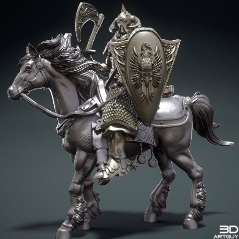 Image of Mounted Warrior
