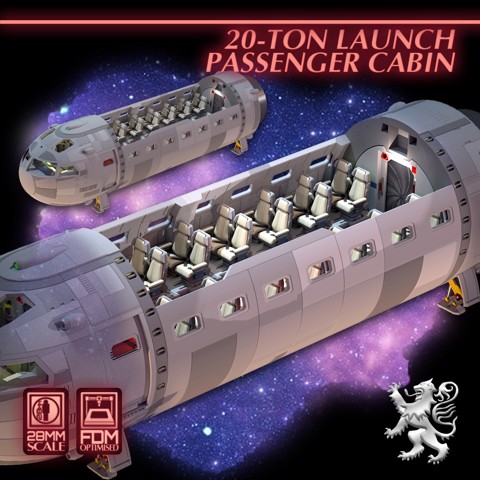 Image of 20-Ton Launch Passenger Cabin