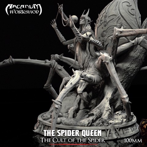 Image of Spider Queen Boss (100mm)