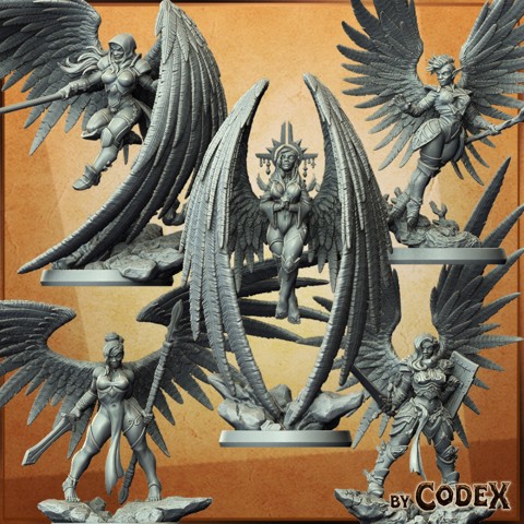 Image of Custodian Angels pack (5 models)