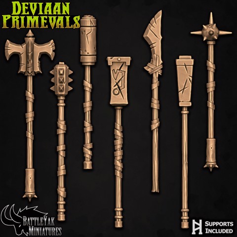 Image of Deviaan Primevals Customization & Terrain Set