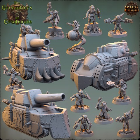 Image of The Grenadiers of Crudevale - COMPLETE PACK