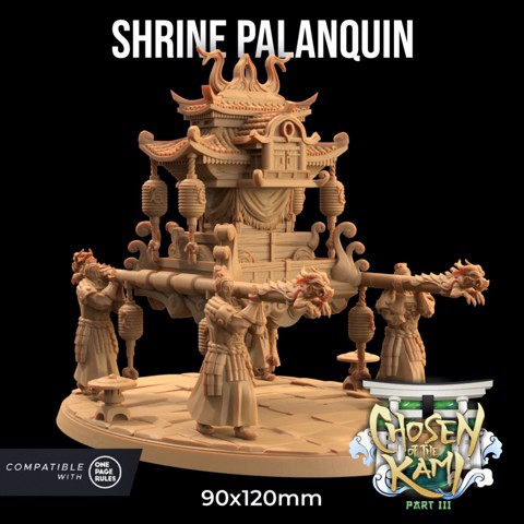 Image of Shrine Palanquin | PRESUPPORTED | Chosen of the Kami Pt. III