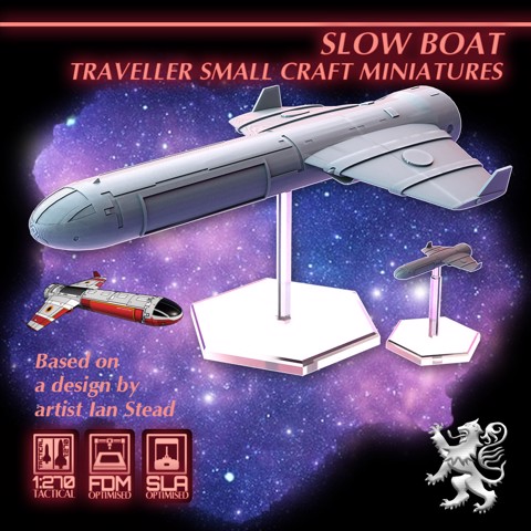 Image of Ian Stead - Traveller Slow Boat Miniature
