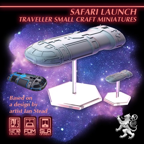 Image of Ian Stead - Traveller Safari Launch Miniature