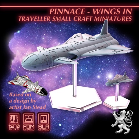 Image of Ian Stead - Traveller Pinnace - Wings In Miniature