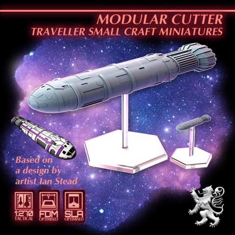 Image of Ian Stead - Traveller Modular Cutter Miniature