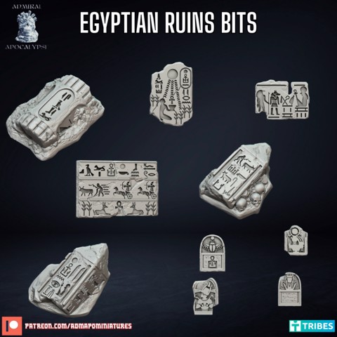 Image of Egyptian Ruins Bits (pre-supported)