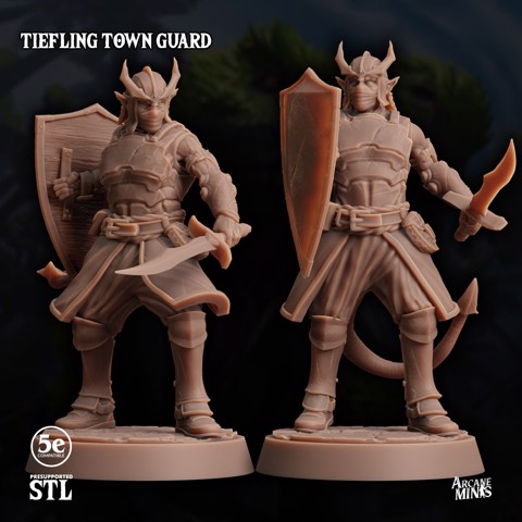 Image of Tiefling Town Guard