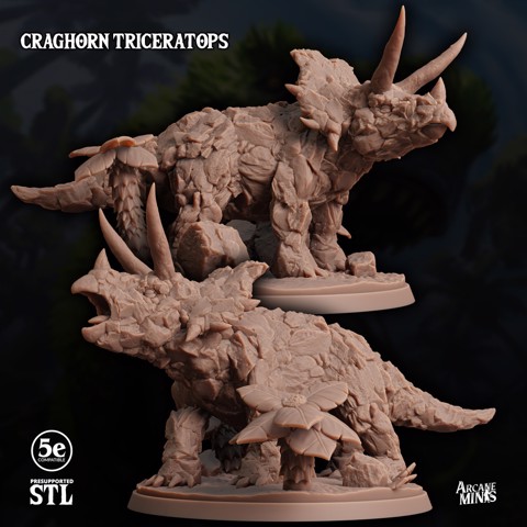 Image of Craghorn Triceratops