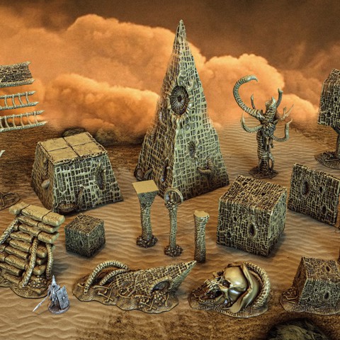 Image of The Ashen Wastes - Terrain Collection