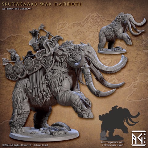 Image of Skutagaard War Mammoth (The Quest for Goldvein)