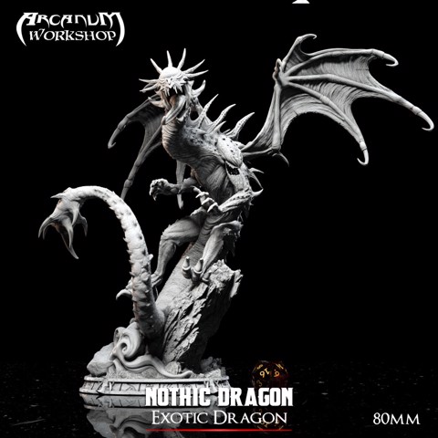 Image of Nothic Dragon (80mm)