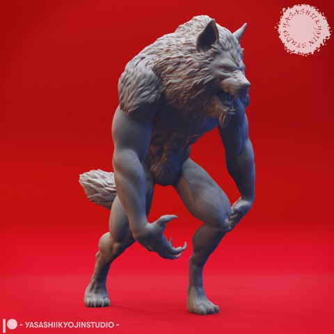 Image of Werewolf - Tabletop Miniature