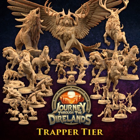 Image of Journey Through The Direlands | Trapper Tier | PRESUPPORTED