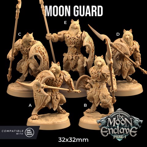 Image of Moon Guard | PRESUPPORTED | The Moon Enclave Pt. 1