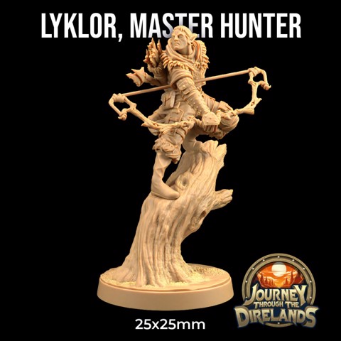 Image of Lyklor, Master Hunter | PRESUPPORTED | Journey Through The Direlands