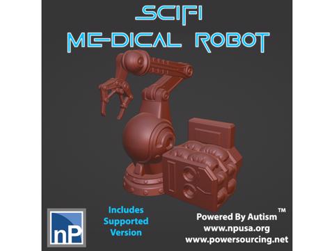 Image of Modern Marvels - Cyberpunk/SciFi Medical Robot