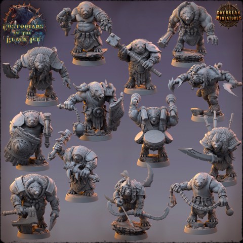 Image of Custodians of The Black Ice - COMPLETE PACK