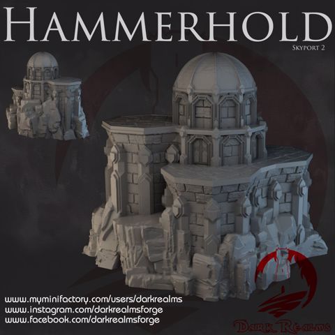 Image of Dark Realms - Kir Badur - Hammerhold Skyport 2